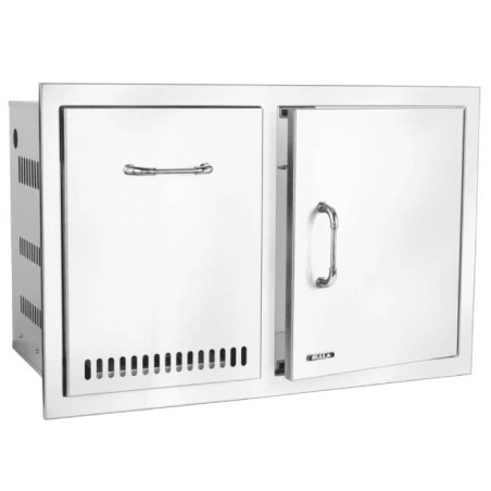 CASSETTO E SPORTELLO COMBO 80 CM BULL REVEAL