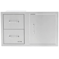 CASSETTO DOPPIO E SPORTELLO COMBO 100 CM BULL REVEAL