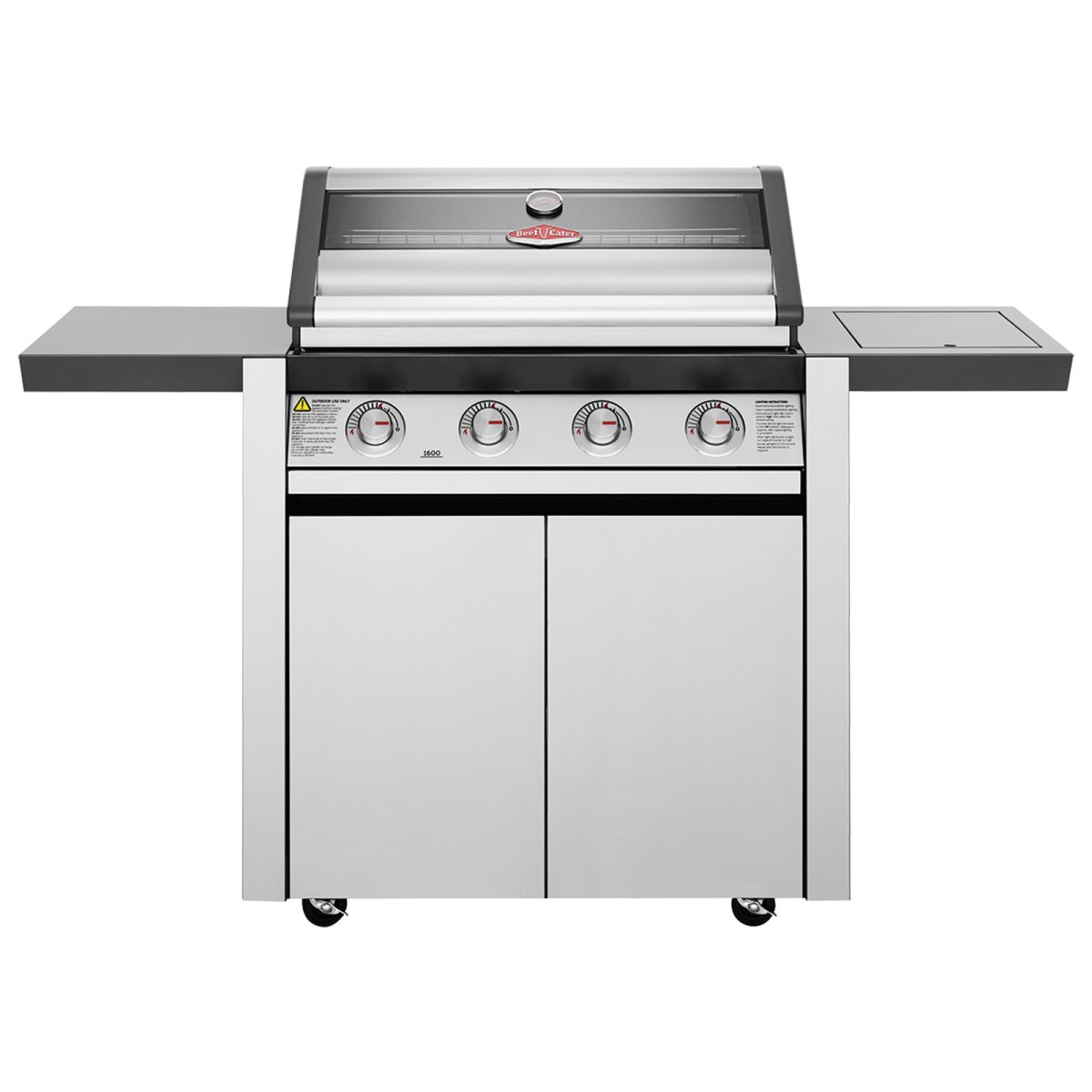 BARBECUE A GAS BEEFEATER 1600S 4 FUOCHI Barbecue a gas | Il Mondo Del Barbecue