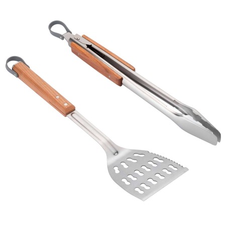 KIT SPATOLA E PINZA IN LEGNO BULL PRIME LINER