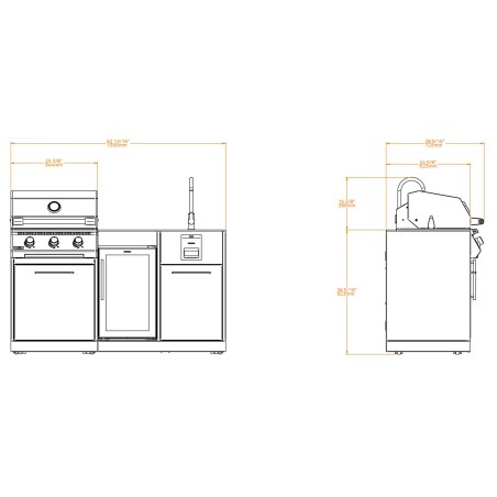 CUCINA DA ESTERNO BRABURA LITE 300 | Il Mondo del Barbecue