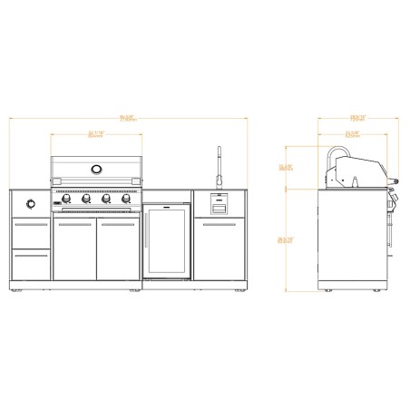 CUCINA DA ESTERNO BRABURA LITE 400 | Il Mondo del Barbecue