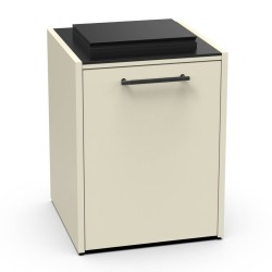 MODULO CON GHIACCIAIA BRABURA CT 60 BIANCO PERLA | Il Mondo del Barbecue