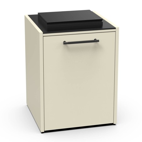 MODULO CON GHIACCIAIA BRABURA CT 60 BIANCO PERLA | Il Mondo del Barbecue