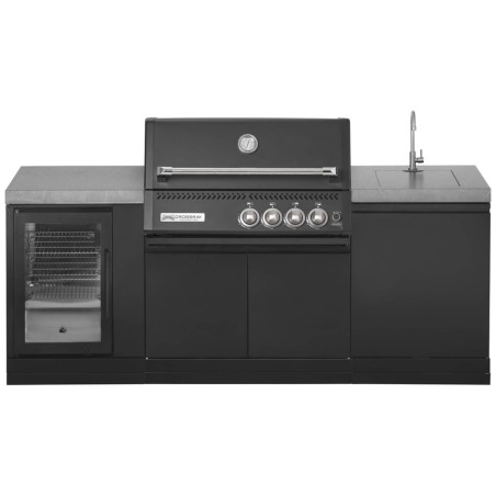 CUCINA DA ESTERNO GRANDPRO CROSSRAY 215 CON LAVELLO E FRIGORIFERO