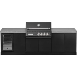 CUCINA DA ESTERNO GRANDPRO CROSSRAY BLACK 272 CON FRIGORIFERO