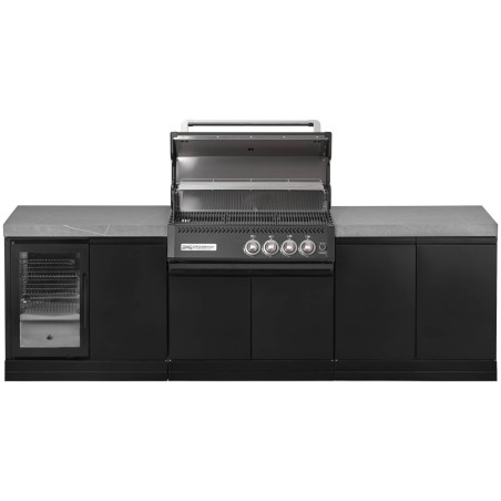 CUCINA DA ESTERNO GRANDPRO CROSSRAY BLACK 272 CON FRIGORIFERO