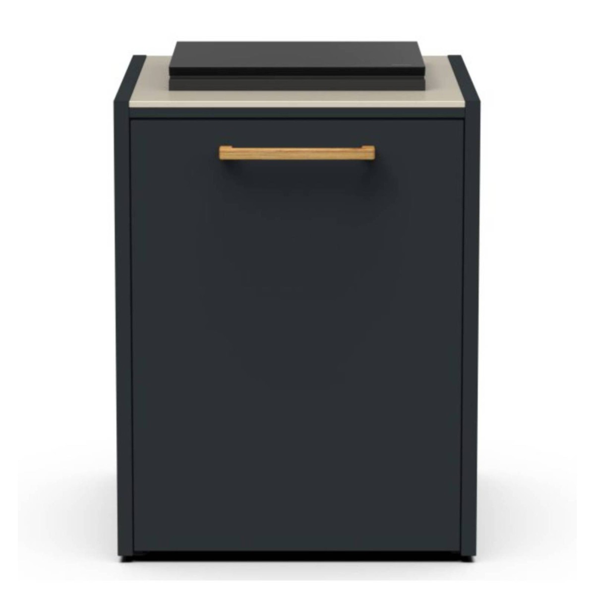 MODULO CON GHIACCIAIA BRABURA CT 60 ANTRACITE | Il Mondo del Barbecue