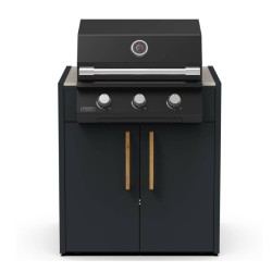 MODULO BARBECUE KC 80 BRABURA ANTRACITE| Il Mondo del Barbecue
