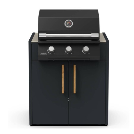 MODULO BARBECUE KC 80 BRABURA ANTRACITE| Il Mondo del Barbecue