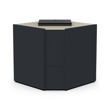 MODULO ANGOLARE CON GHIACCIAIA BRABURA CT 90 ANTRACITE | Il Mondo del Barbecue