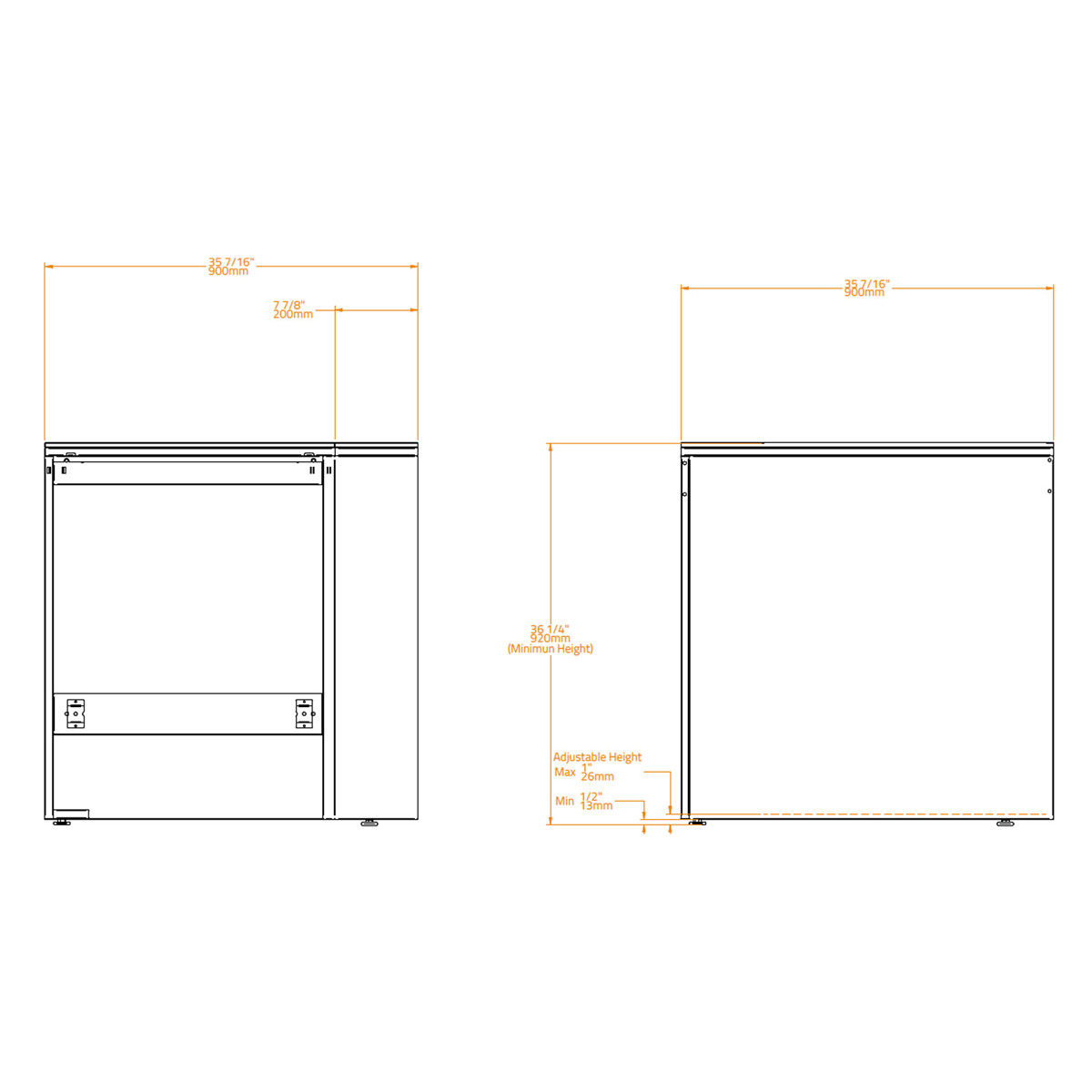 MODULO ANGOLARE CON GHIACCIAIA BRABURA CT 90 BIANCO PERLA | Il Mondo del Barbecue
