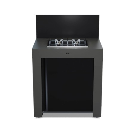 MODULO PIANO COTTURA MASTER GRIGIO SCURO Eno Piastre in ghisa smaltata | Il Mondo Del Barbecue