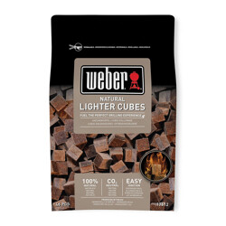 CUBETTI ACCENDIFUOCO WEBER NATURALI