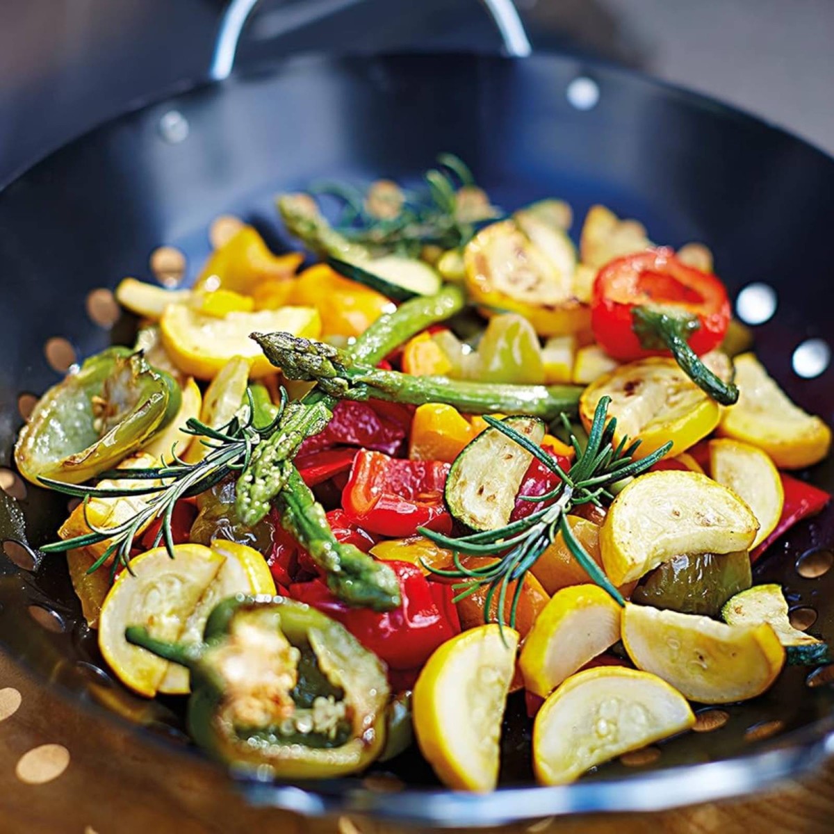 PADELLA IN ACCIAIO PER VERDURE Accessori | Il Mondo Del Barbecue