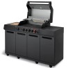 BARBECUE A GAS ENDERS UNIQ® 4 IK KITCHEN CRUSTER SHADOW | Il Mondo del Barbecue