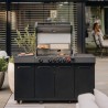BARBECUE A GAS ENDERS UNIQ® 4 IK KITCHEN CRUSTER SHADOW | Il Mondo del Barbecue