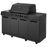 BARBECUE A GAS ENDERS UNIQ® 4 IK KITCHEN CRUSTER SHADOW | Il Mondo del Barbecue
