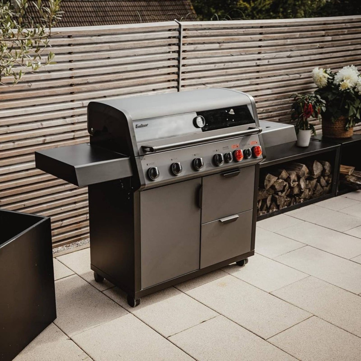 BARBECUE A GAS ENDERS HYDE ® 6 SIKR TURBO II | Il Mondo del Barbecue