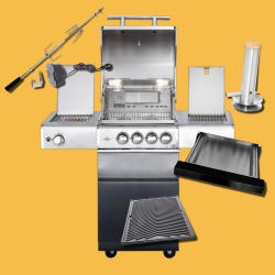 ALLGRILL CHEF S BLACK PACK 1 AllGrill Barbecue a gas | Il Mondo Del Barbecue