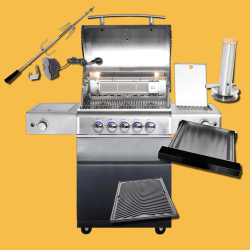 ALLGRILL CHEF M BLACK PACK 1 AllGrill Barbecue a gas | Il Mondo Del Barbecue