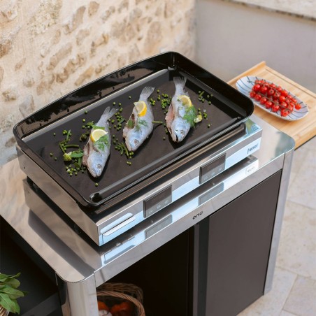 PLANCHA INITIAL 65 INOX ELETTRICA Eno Piastre in ghisa smaltata | Il Mondo Del Barbecue