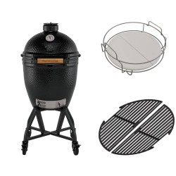 BIG GREEN EGG ONYX LARGE MASTER SET Big Green Egg Barbecue a carbone | Il Mondo Del Barbecue