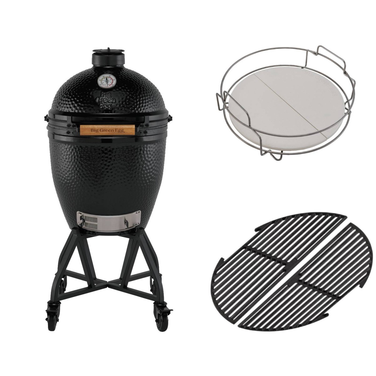 BIG GREEN EGG ONYX LARGE MASTER SET Big Green Egg Barbecue a carbone | Il Mondo Del Barbecue