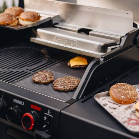 PIASTRA IN GHISA REVERSIBILE PER UNIQ 4 IK KITCHEN | Il Mondo del Barbecue