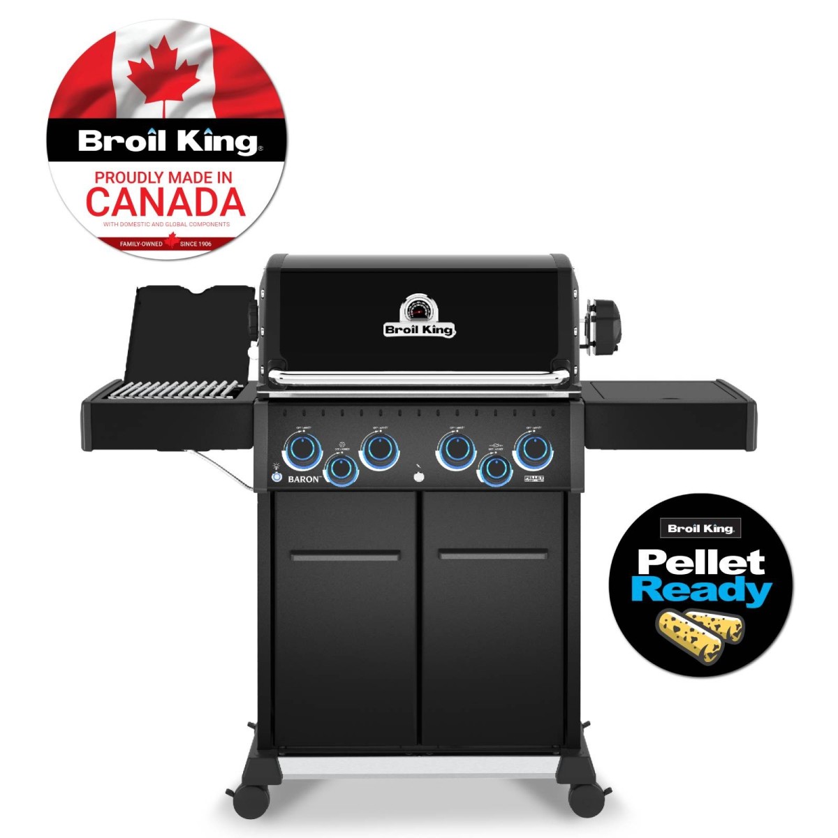 BROIL KING BARON 490 IRX SHADOW Broil King Barbecue a gas | Il Mondo Del Barbecue
