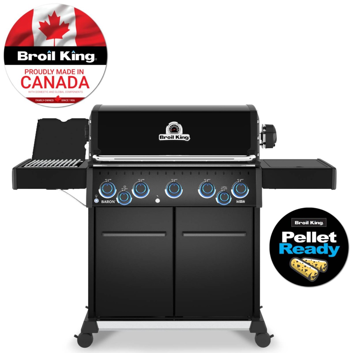 BROIL KING BARON 590 IRX SHADOW Broil King Barbecue a gas | Il Mondo Del Barbecue