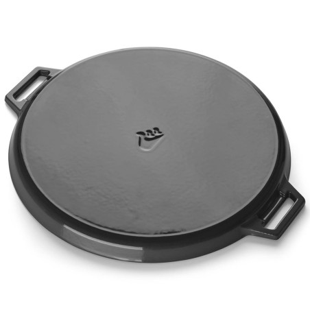 TEGLIA ROTONDA IN GHISA PER PIZZA GRANDPRO | Il Mondo Del Barbecue