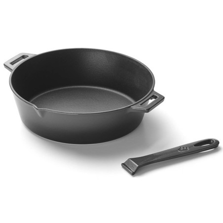 PADELLA FONDA IN GHISA GRANDPRO 30 CM | Il Mondo Del Barbecue