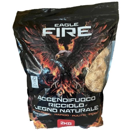 ACCENDITORE NATURALE EAGLE FIRE 2 KG Accessori | Il Mondo Del Barbecue