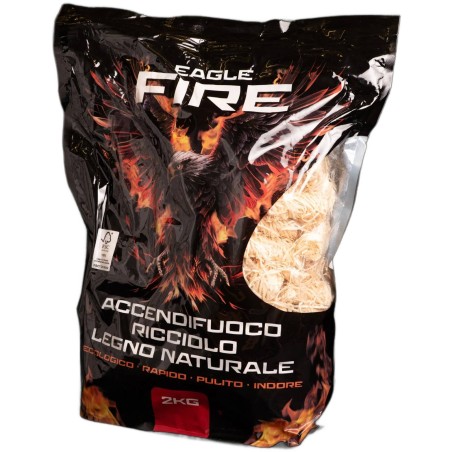 ACCENDITORE NATURALE EAGLE FIRE 2 KG Accessori | Il Mondo Del Barbecue