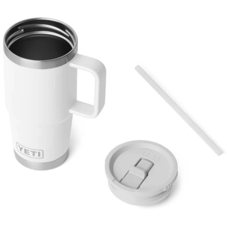TAZZA CON CANNUCCIA YETI RAMBLER 591 ML BIANCA