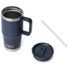TAZZA DA VIAGGIO CON CANNUCCIA YETI RAMBLER 591 ML NAVY