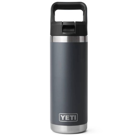 BORRACCIA CON CANNUCCIA YETI RAMBLER 532 ML CHARCOAL