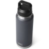 BORRACCIA CON TAPPO CHUG YETI RAMBLER 1 L CHARCOAL