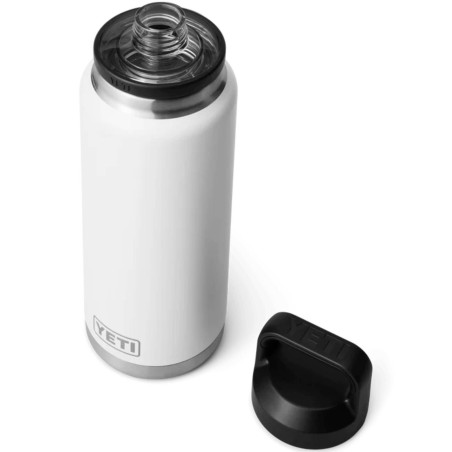 BORRACCIA CON TAPPO CHUG YETI RAMBLER 1 L BIANCA