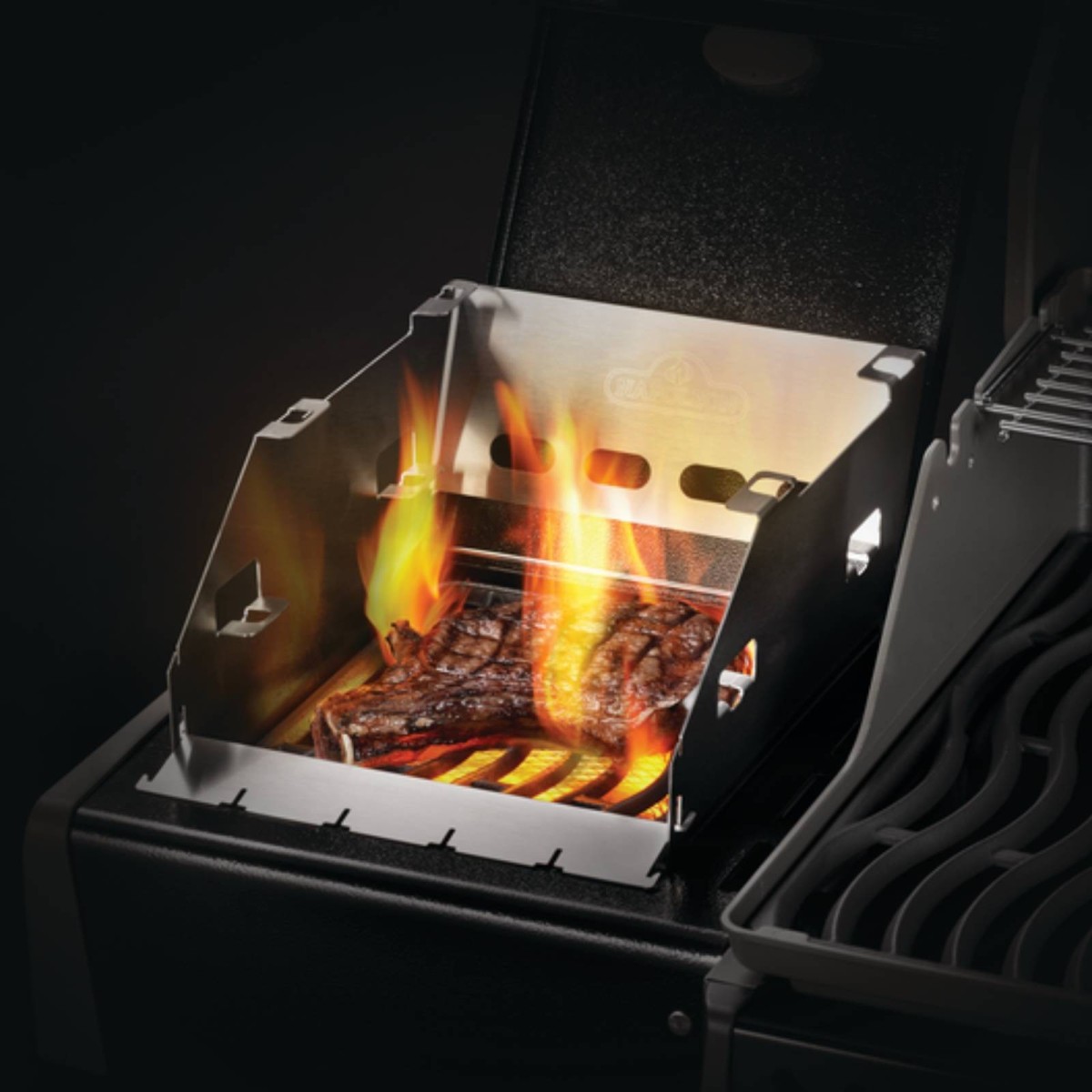 PARAVENTO INOX INFRAROSSI PICCOLO Napoleon Accessori | Il Mondo Del Barbecue