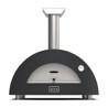 ALFA MODERNO 2 PIZZE FORNO PIZZA A LEGNA ARDESIA GREY Alfa forni Forni pizza | Il Mondo Del Barbecue