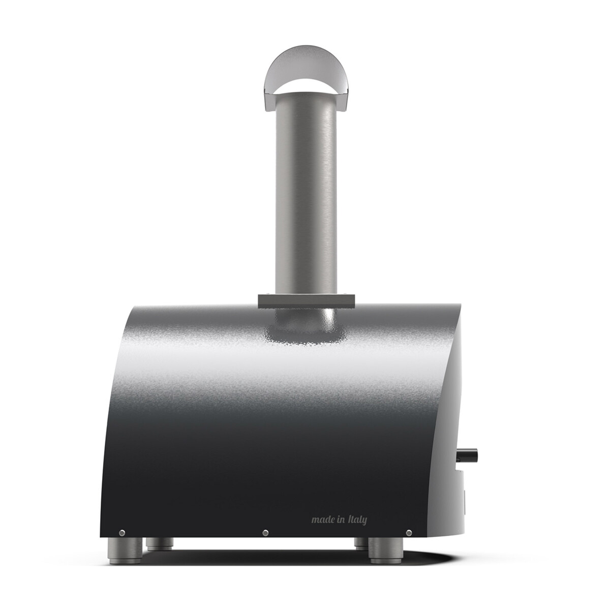 ALFA MODERNO 2 PIZZE FORNO PIZZA A LEGNA ARDESIA GREY Alfa forni Forni pizza | Il Mondo Del Barbecue