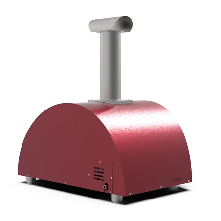 ALFA MODERNO 2 PIZZE FORNO PIZZA A GPL ANTIQUE RED Alfa forni Forni pizza | Il Mondo Del Barbecue