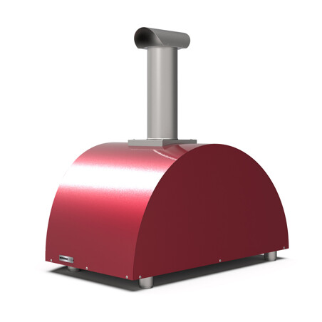 ALFA MODERNO 3 PIZZE FORNO PIZZA A LEGNA ANTIQUE RED Alfa forni Forni pizza | Il Mondo Del Barbecue