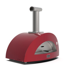 ALFA MODERNO 3 PIZZE FORNO PIZZA A LEGNA ANTIQUE RED Alfa forni Forni pizza | Il Mondo Del Barbecue