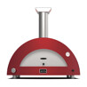 ALFA MODERNO 3 PIZZE FORNO PIZZA A GPL ANTIQUE RED Alfa forni Forni pizza | Il Mondo Del Barbecue