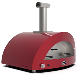 ALFA MODERNO 5 PIZZE FORNO PIZZA A GPL ANTIQUE RED Alfa forni Forni pizza | Il Mondo Del Barbecue