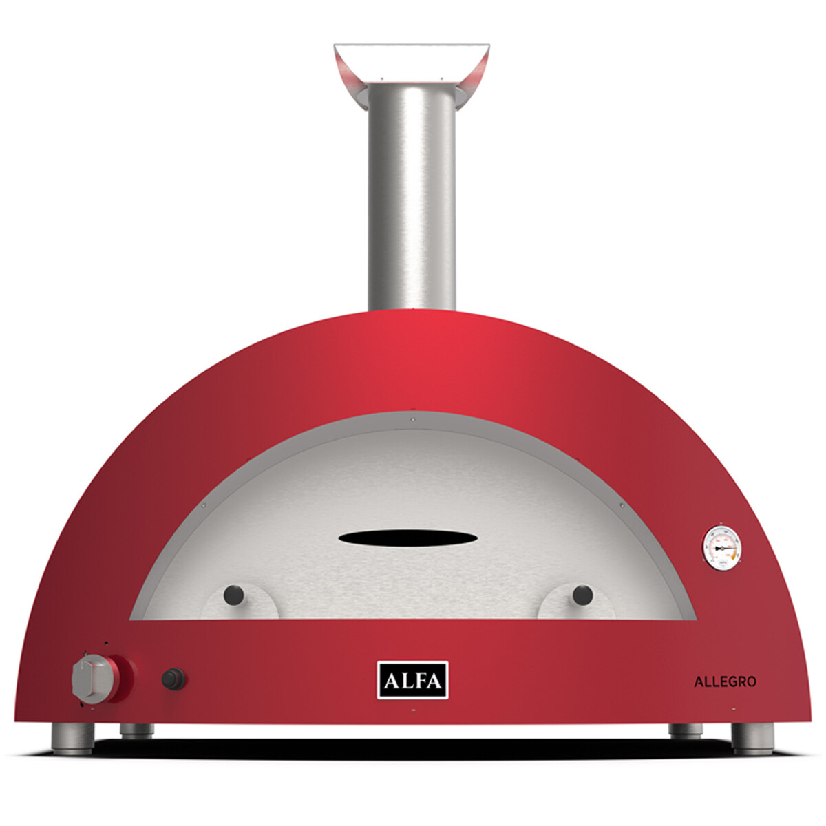 ALFA MODERNO 5 PIZZE FORNO PIZZA A GPL ANTIQUE RED Alfa forni Forni pizza | Il Mondo Del Barbecue