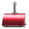 ALFA MODERNO 5 PIZZE FORNO PIZZA A GPL ANTIQUE RED Alfa forni Forni pizza | Il Mondo Del Barbecue